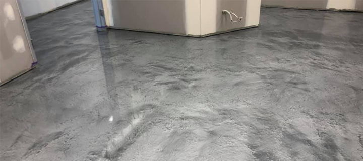 Epoxy metallic photo